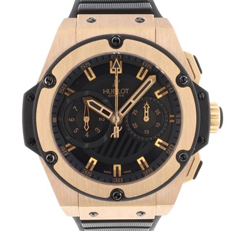 hublot king power rose gold|hublot watches for sale.